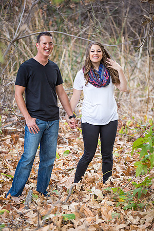 Southern California Engagement with nature in fall Photos in Fallbrook, San Diego by Temecula Winery Wedding Photographer, Sarah & Shawn