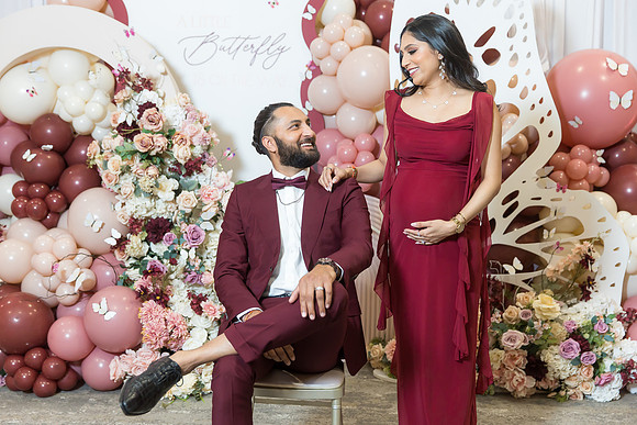 beautiful indian family little butterfly babyshower pooja parth-509