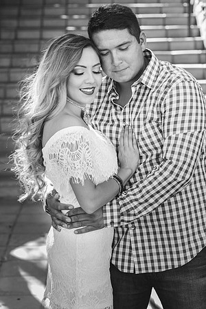Engagement Photo by Menifee, Temecula, Fallbrook Wedding Photographer at Rancho R Los Agaves, Alfi and Angel