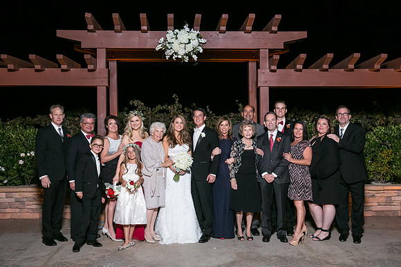 Beautiful wedding at Wiens Family Cellars Temecula Winery - Sarah & Shawn