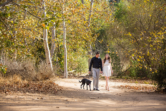 Southern California Engagement with nature in fall Photos in Fallbrook, San Diego by Temecula Winery Wedding Photographer, Sarah & Shawn