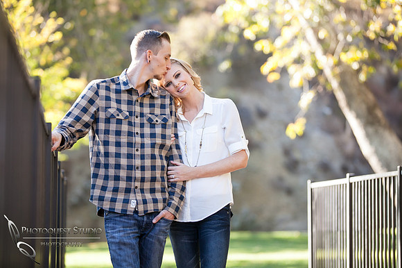 Lytle Creek, San Bernardino Engagement photo by Temecula wedding photographer