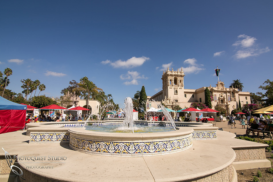 Beautiful engagement photo at Balboa Park, San Diego by Temecula, San Diego Wedding Photographer