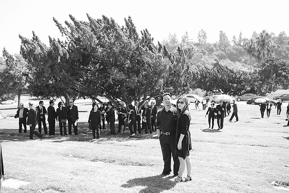 TL's Mom Funeral - B&W-172