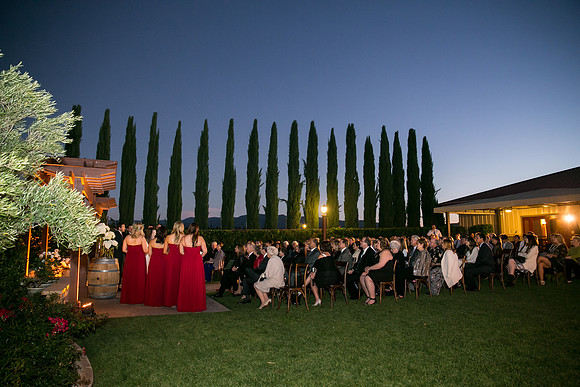 Beautiful wedding at Wiens Family Cellars Temecula Winery - Sarah & Shawn