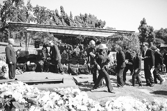 TL's Mom Funeral - B&W-258