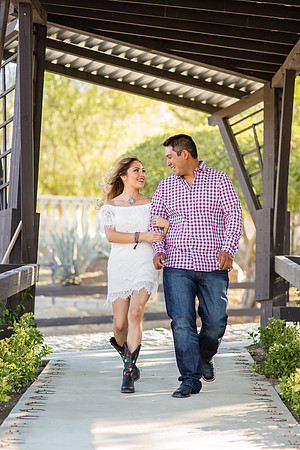 Engagement Photo by Menifee, Temecula, Fallbrook Wedding Photographer at Rancho R Los Agaves, Alfi and Angel