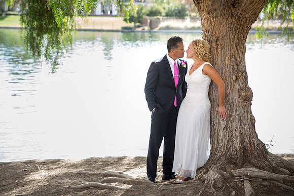 Lake Harveston Wedding Photo by Temecula Wedding Photographer, Robin and Sonny