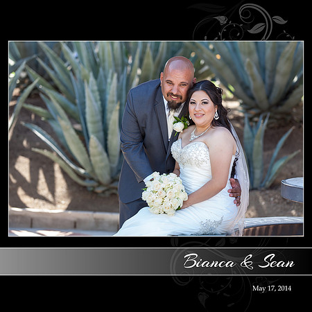 Bianca & Sean Wedding - Victorian Classic 001 (Side 1)