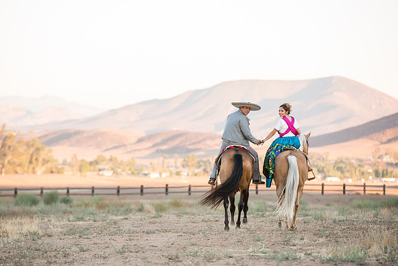Engagement Photo by Menifee, Temecula, Fallbrook Wedding Photographer at Rancho R Los Agaves, Alfi and Angel