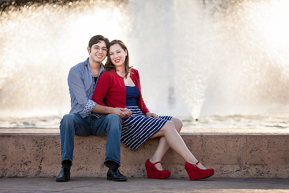 Engagement at Balboa Park, San Diego by Temecula Wedding Photographer