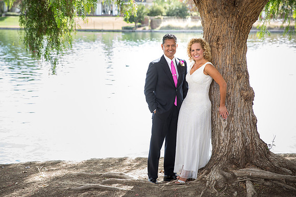 Lake Harveston Wedding Photo by Temecula Wedding Photographer, Robin and Sonny
