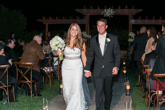 Beautiful wedding at Wiens Family Cellars Temecula Winery - Sarah & Shawn