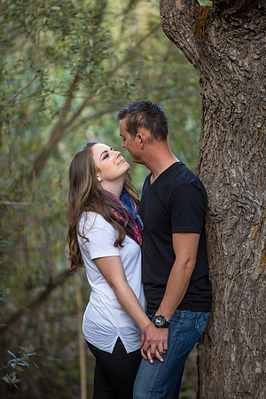 Southern California Engagement with nature in fall Photos in Fallbrook, San Diego by Temecula Winery Wedding Photographer, Sarah & Shawn