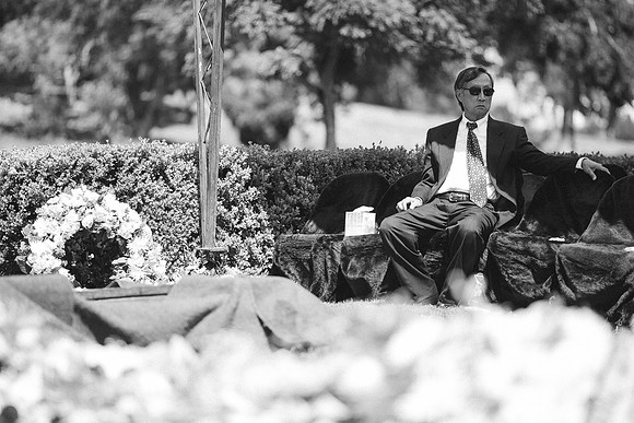 TL's Mom Funeral - B&W-260