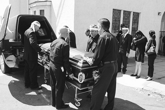 TL's Mom Funeral - B&W-166
