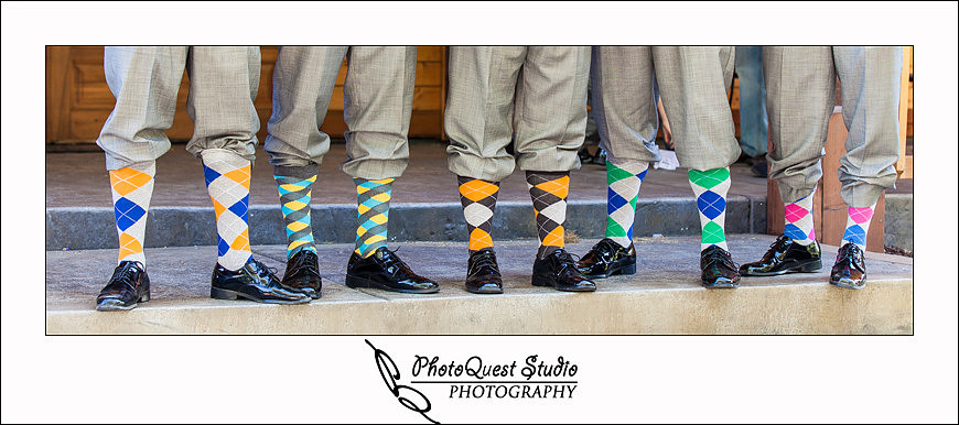 Longshadow Ranch Wedding Photography, Temecula Vineyard and Winery Wedding Photographer - PhotoQuest Studio, Groom and Groomsmen colorful socks