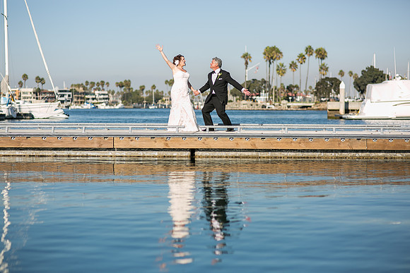Long Beach, California Wedding, Alamitos Bay Yacht Club, by Orange County, Temecula Wedding Photographer - Bonnie & Jorge