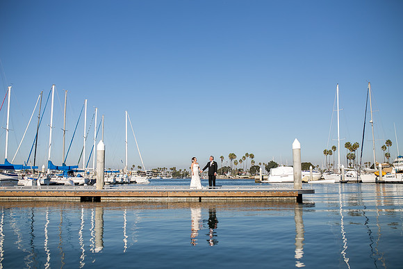Long Beach, California Wedding, Alamitos Bay Yacht Club, by Orange County, Temecula Wedding Photographer - Bonnie & Jorge