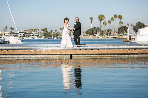 Long Beach, California Wedding, Alamitos Bay Yacht Club, by Orange County, Temecula Wedding Photographer - Bonnie & Jorge
