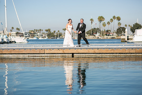 Long Beach, California Wedding, Alamitos Bay Yacht Club, by Orange County, Temecula Wedding Photographer - Bonnie & Jorge