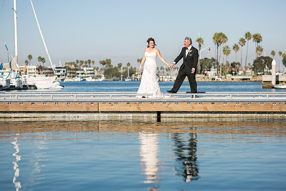 Long Beach, California Wedding, Alamitos Bay Yacht Club, by Orange County, Temecula Wedding Photographer - Bonnie & Jorge