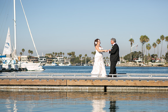 Long Beach, California Wedding, Alamitos Bay Yacht Club, by Orange County, Temecula Wedding Photographer - Bonnie & Jorge