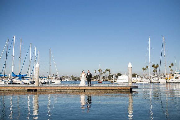 Long Beach, California Wedding, Alamitos Bay Yacht Club, by Orange County, Temecula Wedding Photographer - Bonnie & Jorge