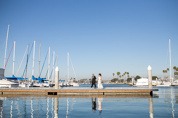 Long Beach, California Wedding, Alamitos Bay Yacht Club, by Orange County, Temecula Wedding Photographer - Bonnie & Jorge