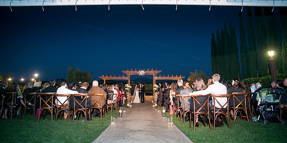 Beautiful wedding at Wiens Family Cellars Temecula Winery - Sarah & Shawn