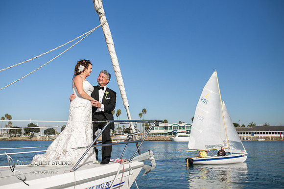 Long Beach, California Wedding, Alamitos Bay Yacht Club, by Orange County Wedding Photographer - Bonnie & Jorge