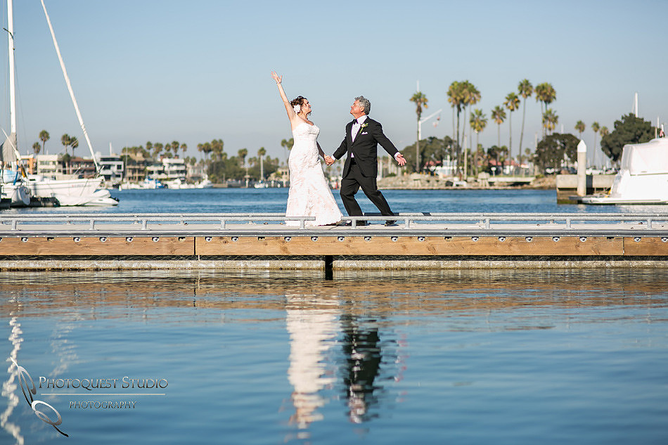 Long Beach, California Wedding, Alamitos Bay Yacht Club, by Orange County Wedding Photographer - Bonnie & Jorge