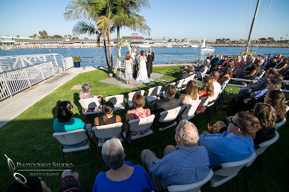 Long Beach, California Wedding, Alamitos Bay Yacht Club, by Orange County Wedding Photographer - Bonnie & Jorge