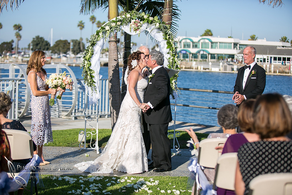 Long Beach, California Wedding, Alamitos Bay Yacht Club, by Orange County Wedding Photographer - Bonnie & Jorge