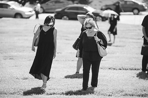 TL's Mom Funeral - B&W-173