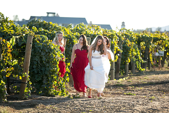 Beautiful wedding at Wiens Family Cellars Temecula Winery - Sarah & Shawn