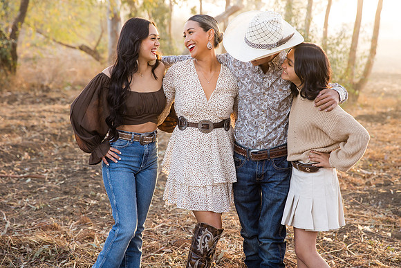 Three generations family photo in Riverside, California, Mariana's Family-166