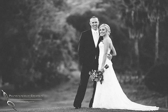 Lovely Bride and Groom at Pala Mesa Resort Golf Course, Wedding Photographer in Temecula