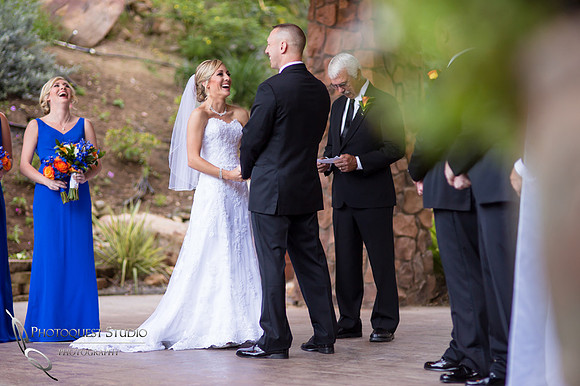 Happy moment at the reception, Wedding Photograher in Fallbrook, Pala Mesa Resort Wedding