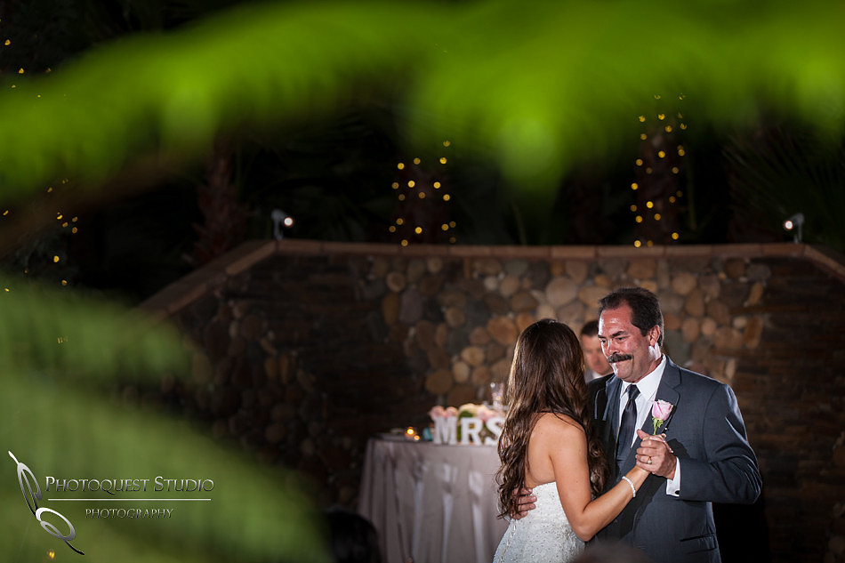 Wedding at Stone Garden, Fallbrook - Father and Daughter Dance