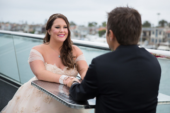 Hyatt Regency, Electra Cruises. Newport Beach, California wedding photo by Temecula wedding photographer of Photoquest Studio, Photography