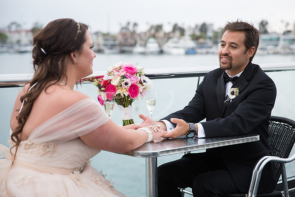Hyatt Regency, Electra Cruises. Newport Beach, California wedding photo by Temecula wedding photographer of Photoquest Studio, Photography