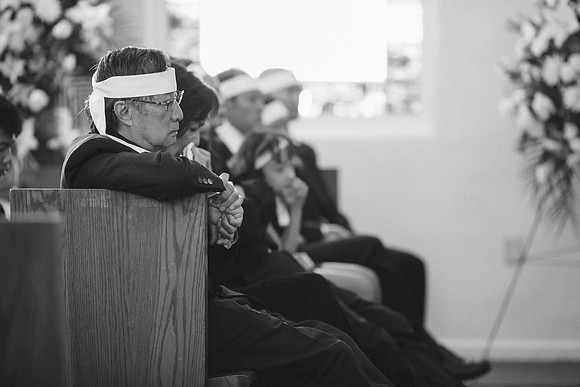 TL's Mom Funeral - B&W-70