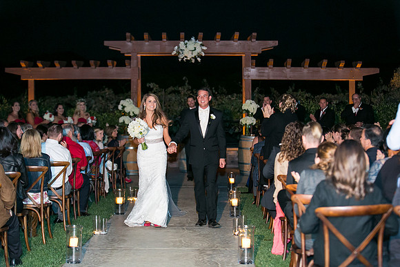 Beautiful wedding at Wiens Family Cellars Temecula Winery - Sarah & Shawn