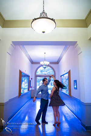 Engagement Photo at University of La Verne, Pamona, California by Temecula Wedding Photographer