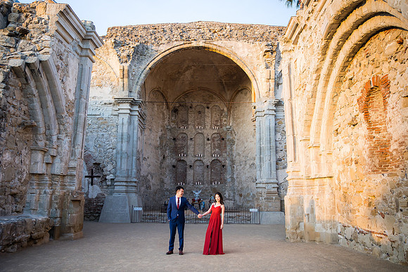 mission san juan capistrano engagement orange county wedding photographer-22