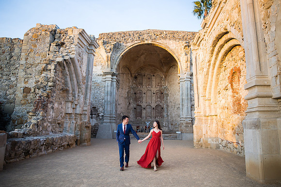mission san juan capistrano engagement orange county wedding photographer-26