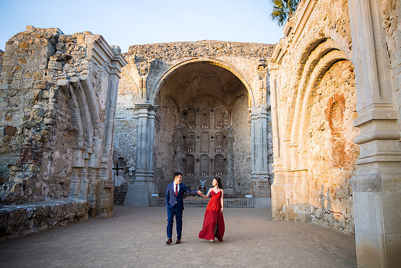 mission san juan capistrano engagement orange county wedding photographer-25