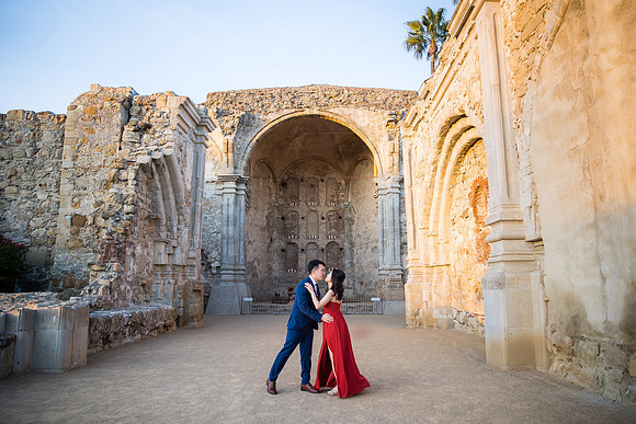 mission san juan capistrano engagement orange county wedding photographer-27