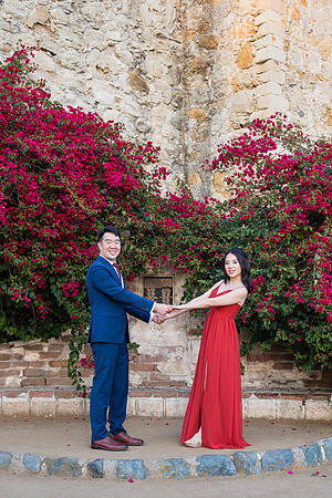 mission san juan capistrano engagement orange county wedding photographer-30